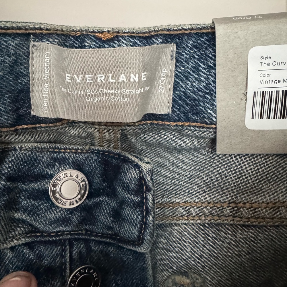 NWT 90s cheeky hourglass everlane jeans - Picture 6 of 7